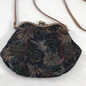 Vintage Richmark carpet bag purse